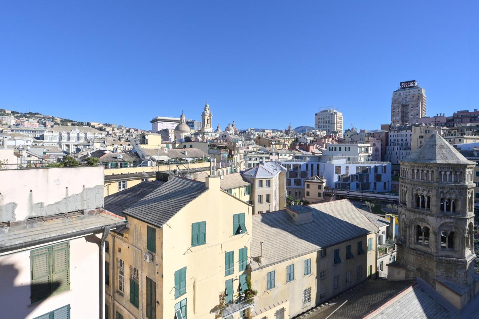Lovely Room On Rooftops - Genovainrelax Génova Exterior foto