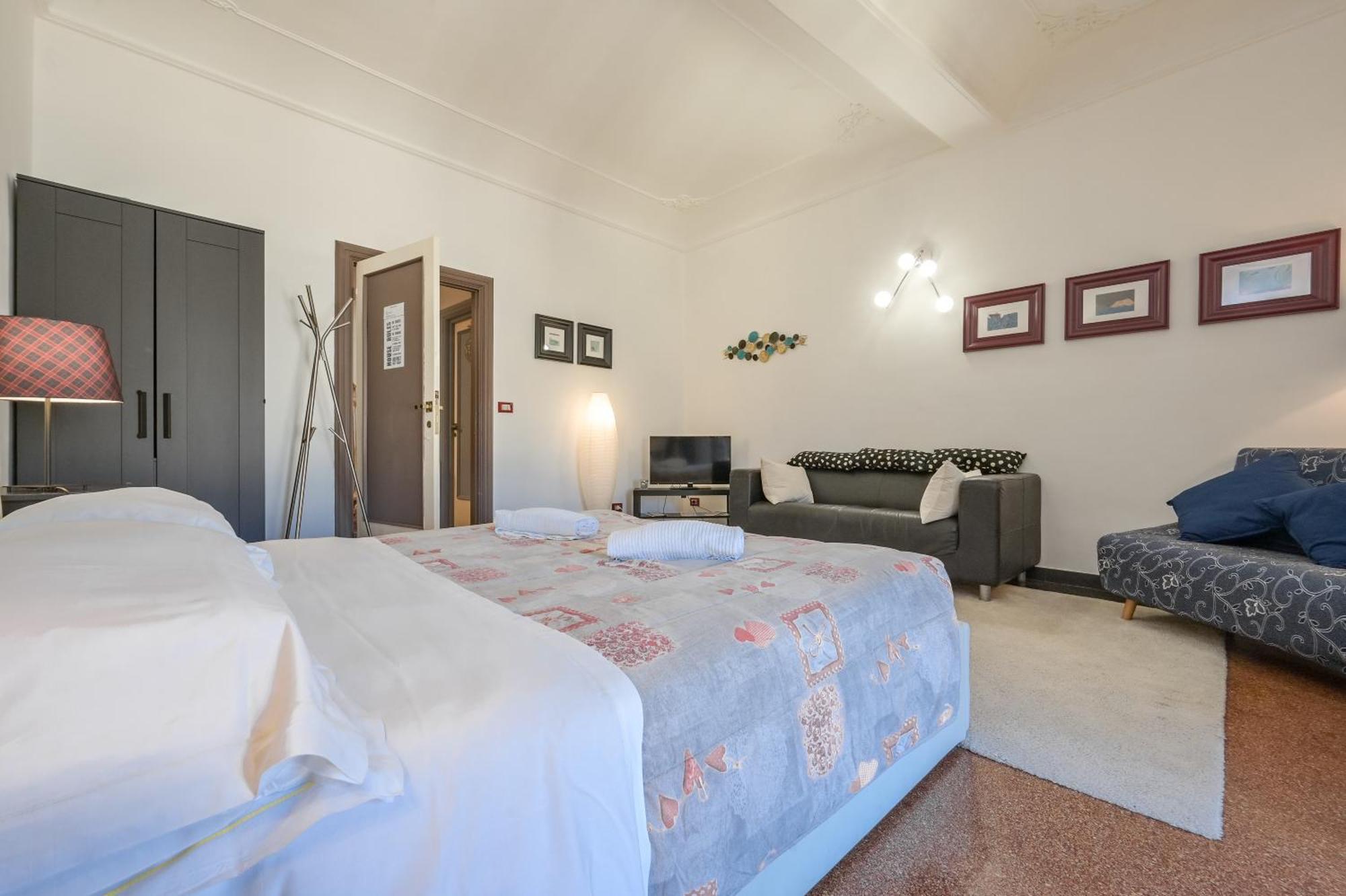 Lovely Room On Rooftops - Genovainrelax Génova Exterior foto