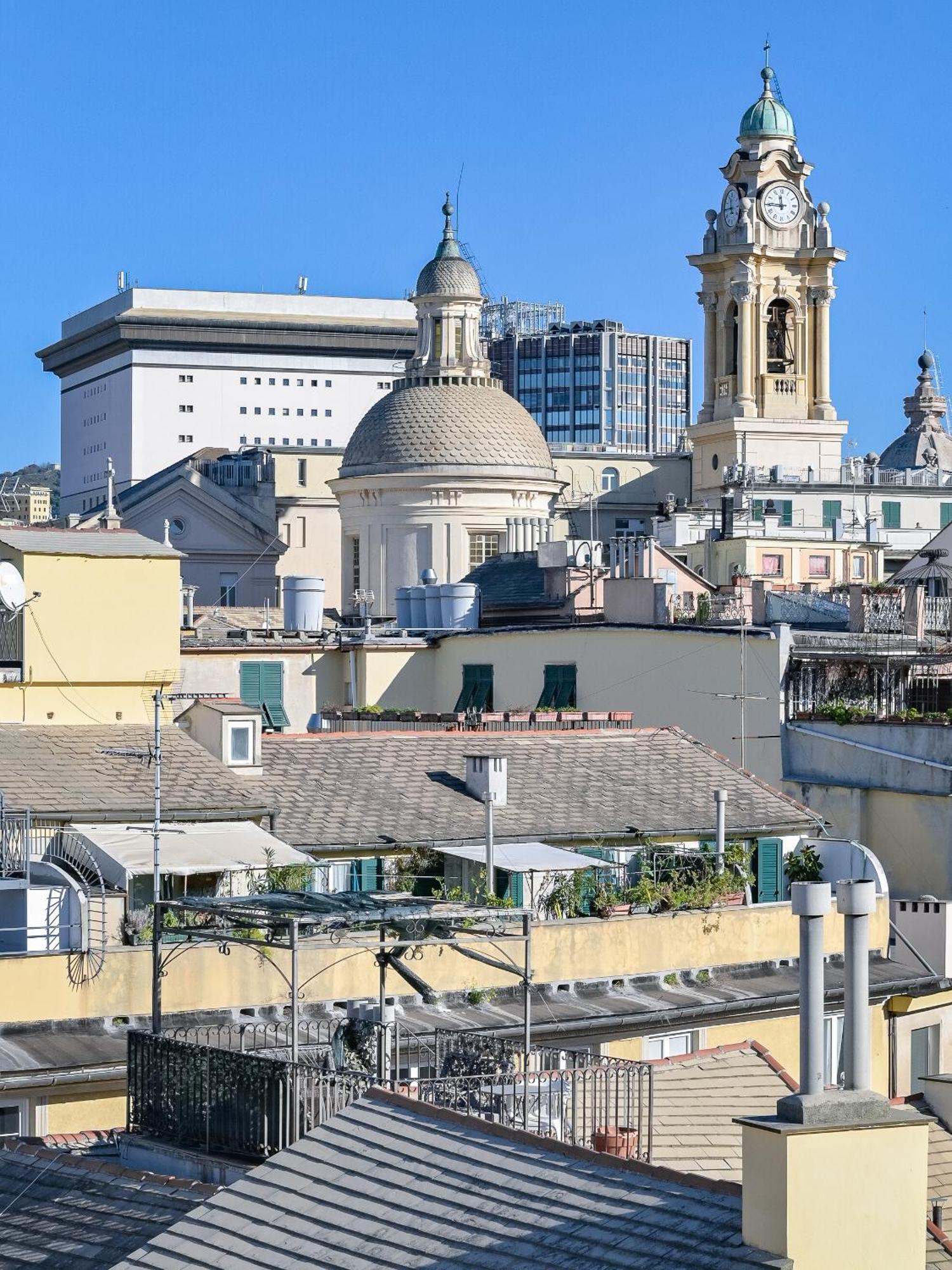 Lovely Room On Rooftops - Genovainrelax Génova Exterior foto